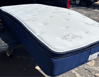 Twin Organic Cotton Pillow Top Mattress