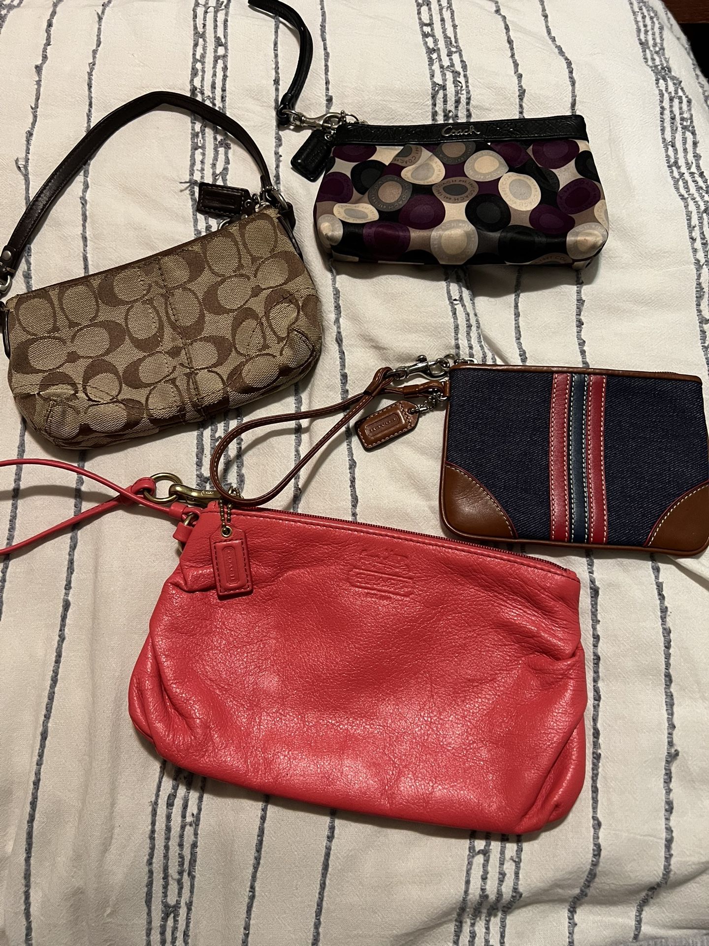 Vintage Coach Wristlets