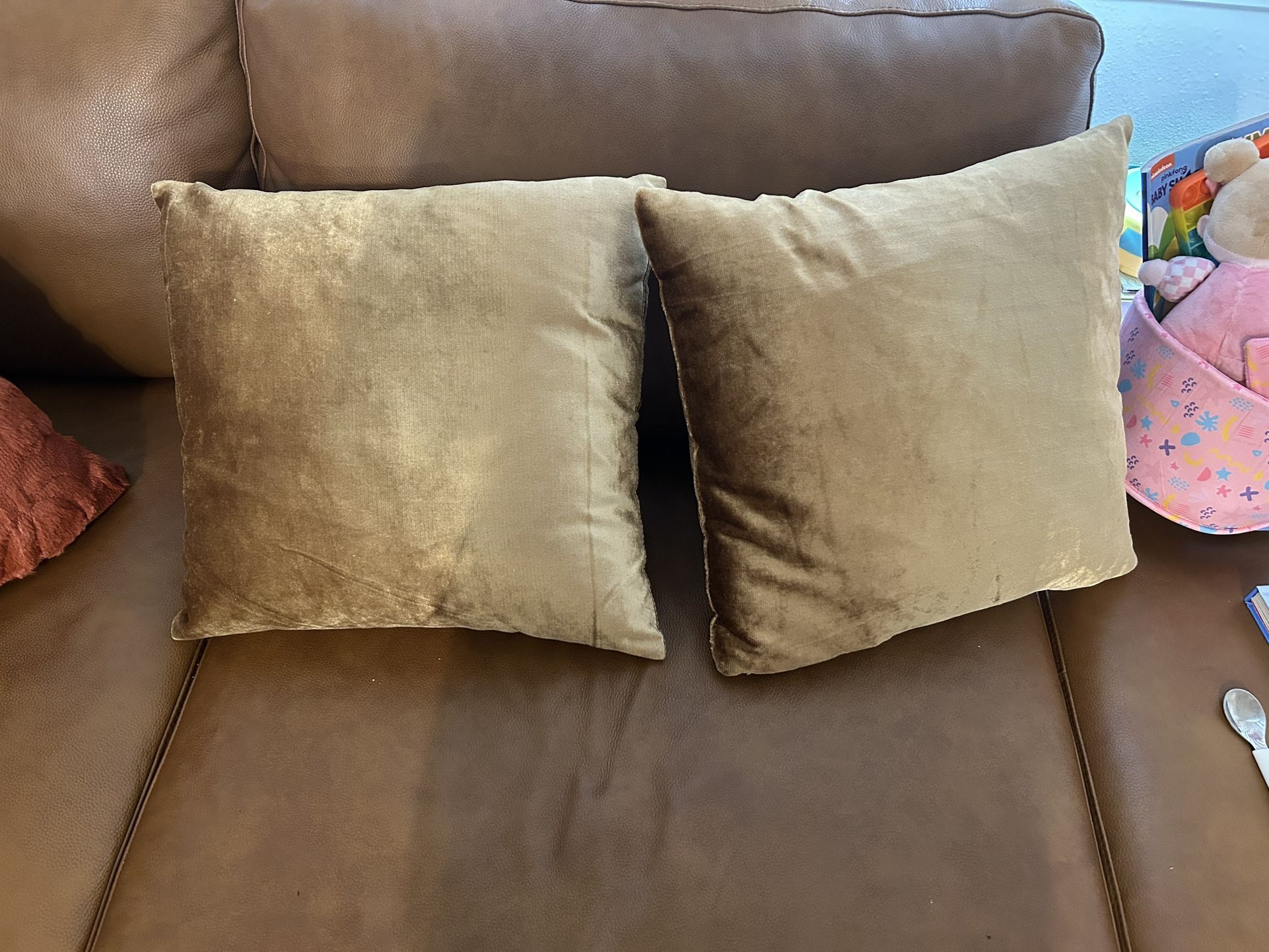 Gold Accent Pillows