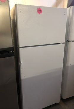 White refrigerator