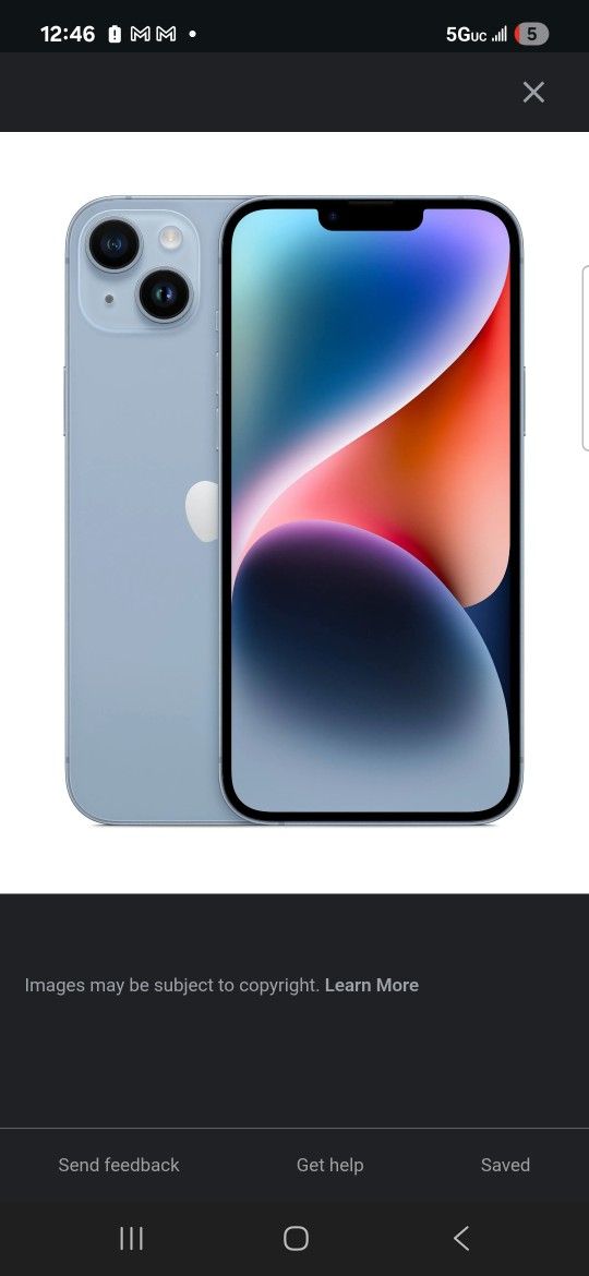 Unlocked To Any Carrier But Passcode Locked Iphone 14 Plus 512gb