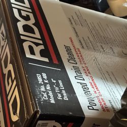 Ridgid K-400 Drain Cleaning Machine