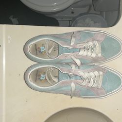 Golf le Fleur pink and blue shoes