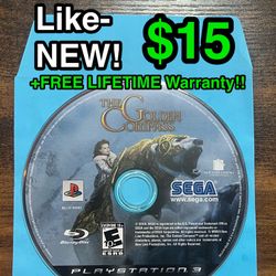 🎮 Like-NEW PS3 The Golden Compass Game – $15