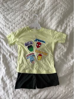 NWT - Marvel Shorts Set