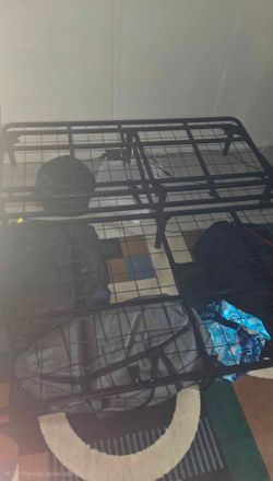 King bed frame base