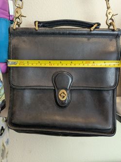 Coach Vintage Black top handle crossbody