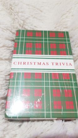 Christmas trivia cards
