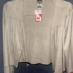 Fringe Trim Jacket
