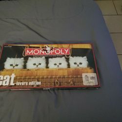 Monopoly Cat lovers edition brand new