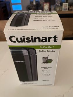 Cuisinart Coffee Grinder, 12 Cup, portable