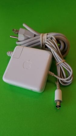 Macbook Genuine Apple Charger Adapter 65W,Model No:A1021,Works Great !!Try it Before You Buy It!!