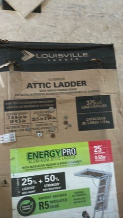 Attic ladder retails 500$