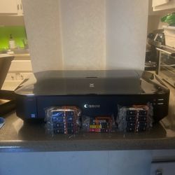 Canon Pixma iX6820 with 11 Refills 