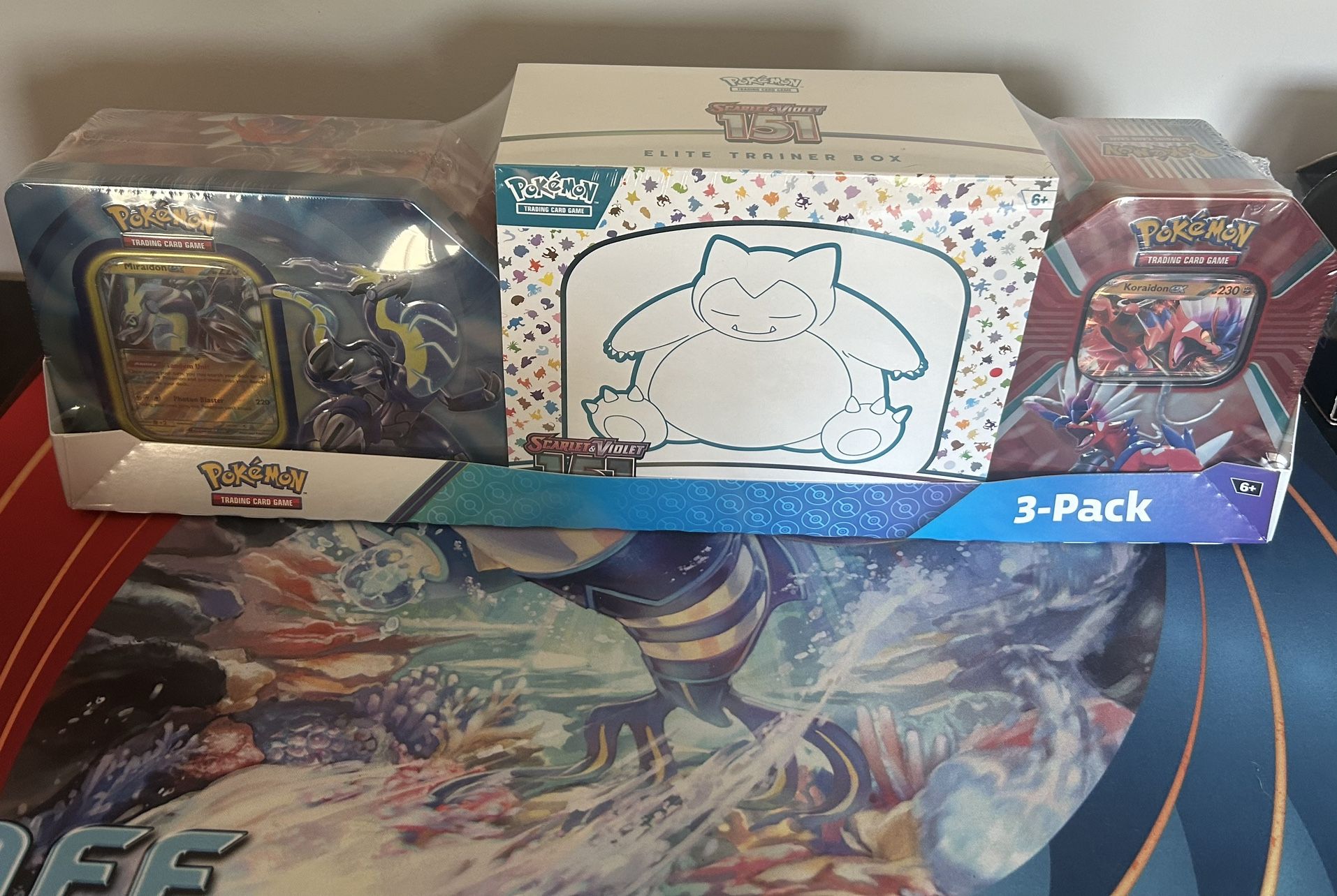 Pokemon 151 Etb With 2 Tins
