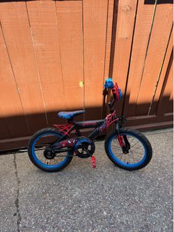 Spider man 16” inch bike