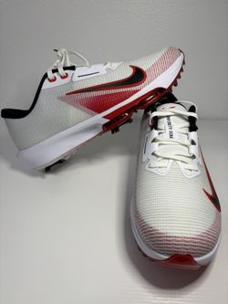 Nike Men's 9.5 Wide Air Zoom Infinity Tour 2 Golf University Red FD0218-101 NWOB