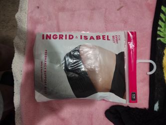 Ingrid & Isabel Pregnancy Support Belt S/M Black