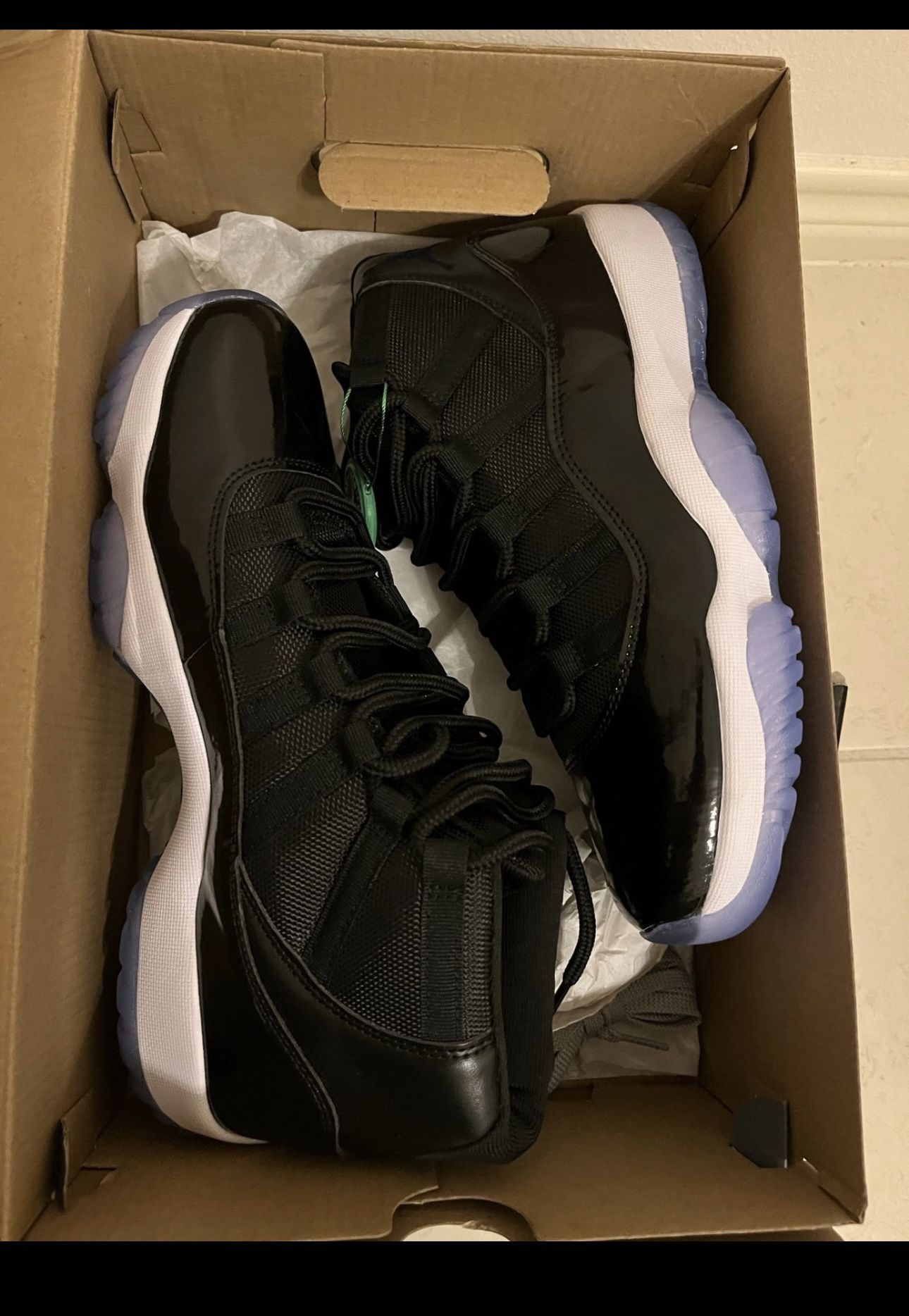 blue jordans