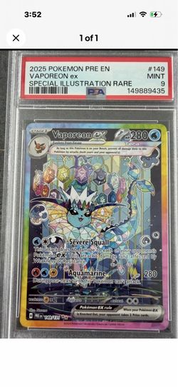 Vaporeon ex - 149/131 - SV: Prismatic Evolutions