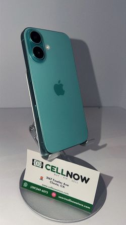 iPhone 16 AT&T 256 gb - teal
