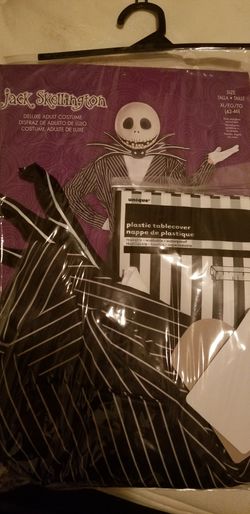 Jack the skeleton costume complete even have the mask and gloves brand new worn once