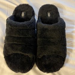 New Mens Ugg black slippers size US10