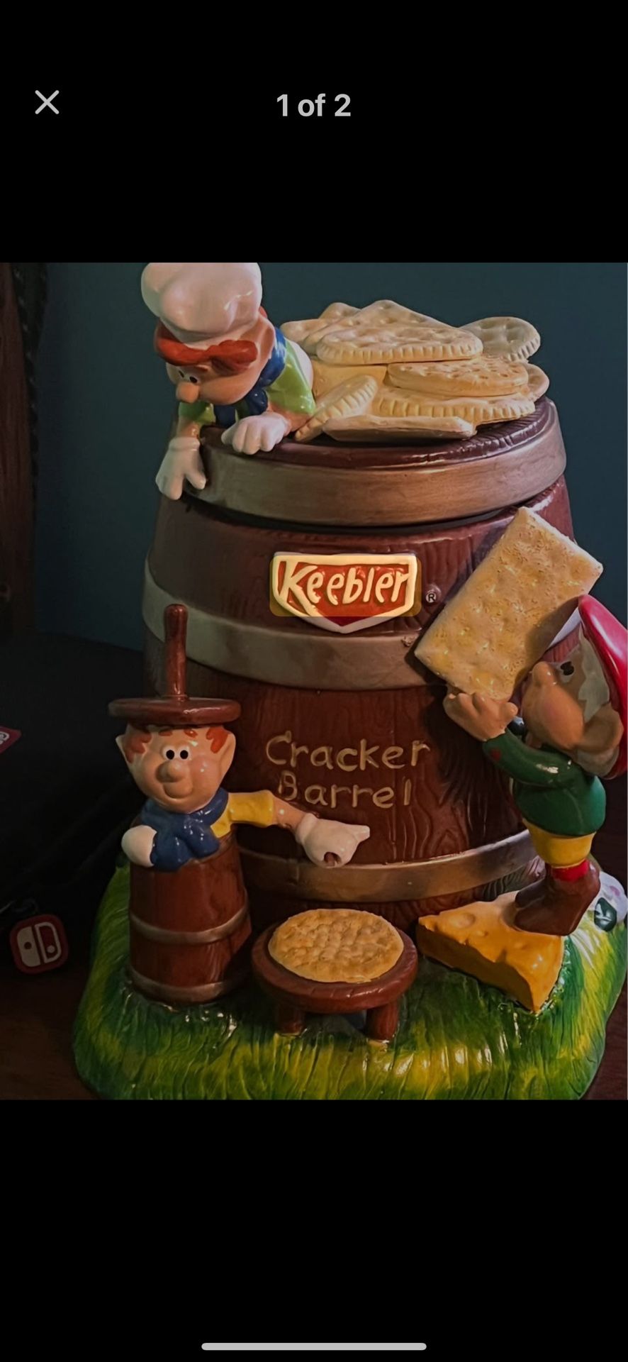 Vintage Keebler Cookie Jar