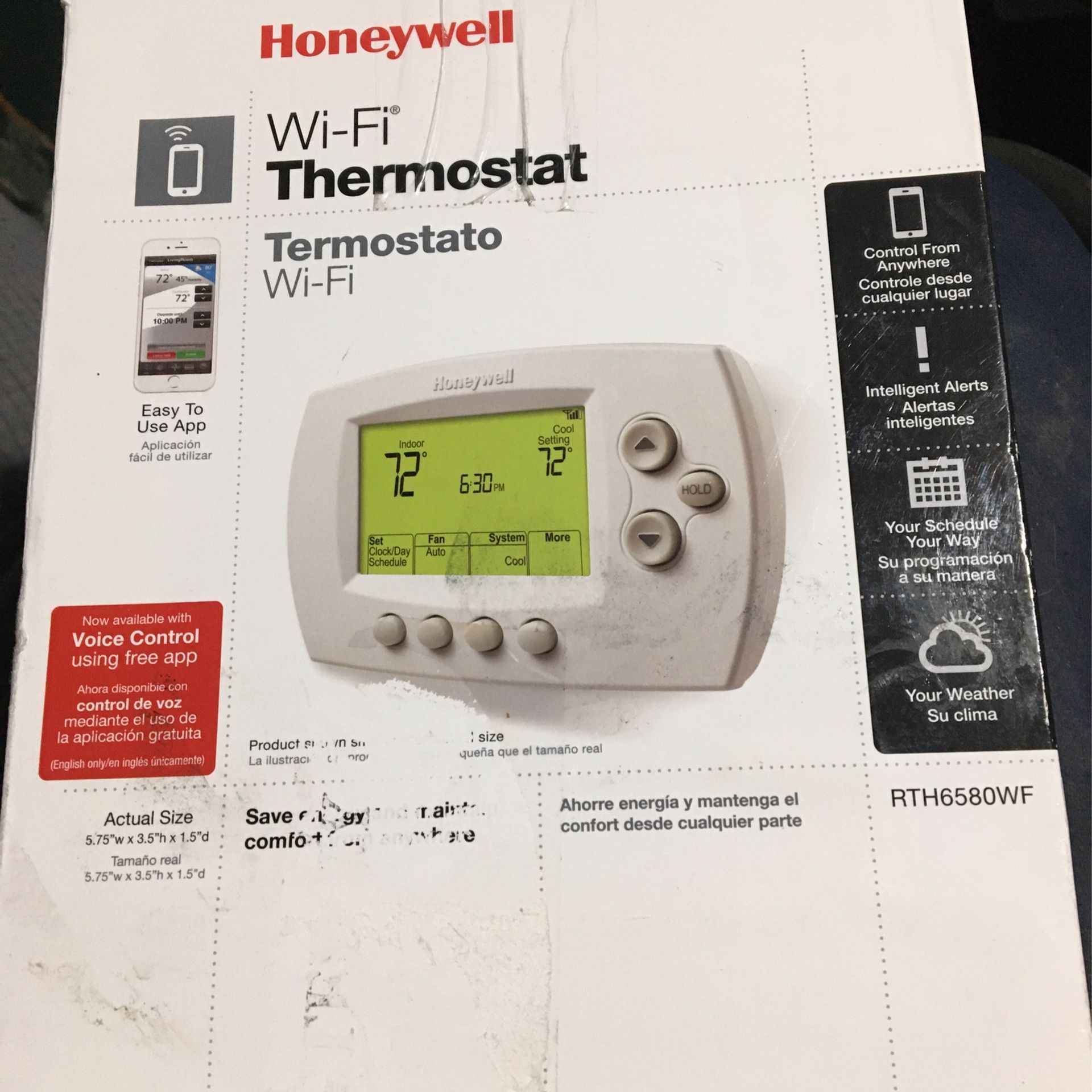Honeywell Wi-Fi Programmable Thermostat