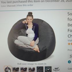 Like New Extra Large Burgundy Bean Bag New for Sale in Winter Haven, FL -  OfferUp