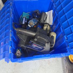 Box Of Misc Power Tools $40 TAKES ALL