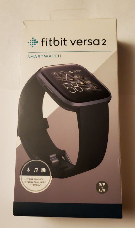 Fitbit Versa 2 Smartwatch. Works great and screen is in excellent condition. Large watch band only.