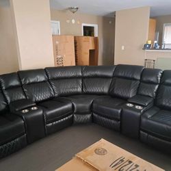 Black Sectional 