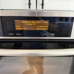 Miele 24 inch build in oven and microwave oven combination 