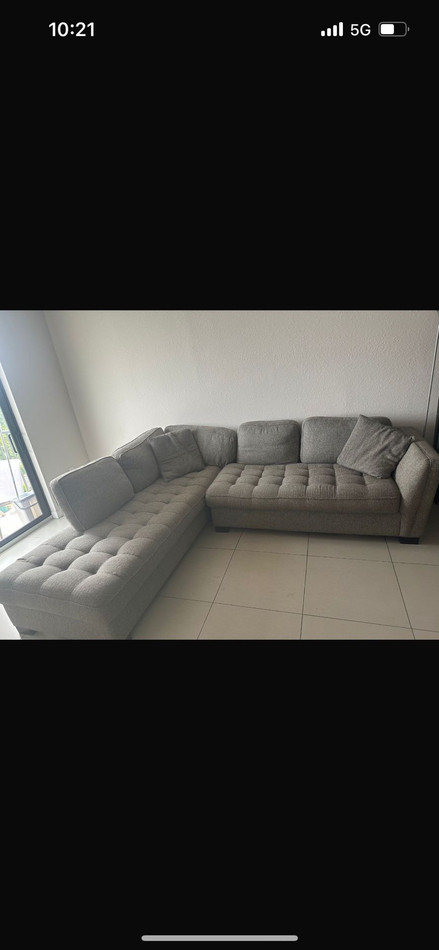 FREE!!!!!! L Shape Couch
