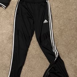 Adidas Joggers With Side Zip Medium Mens