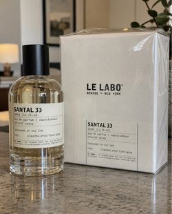 Le Labo Santal 33 Eau de Parfum | 100ml / 3.4 FL OZ | Luxury Niche Fragrance | Iconic Sandalwood, Woody & Spicy Scent | Sealed