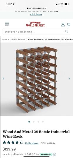 Wine rack from world market