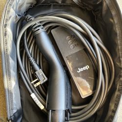 Jeep EV Charger Wrangler Rubicon Willys 4XE Grand Cherokee charging cable PHEV