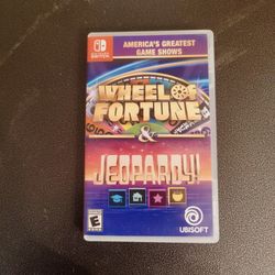 Nintendo Switch Wheel Of Fortune And Jeopardy 