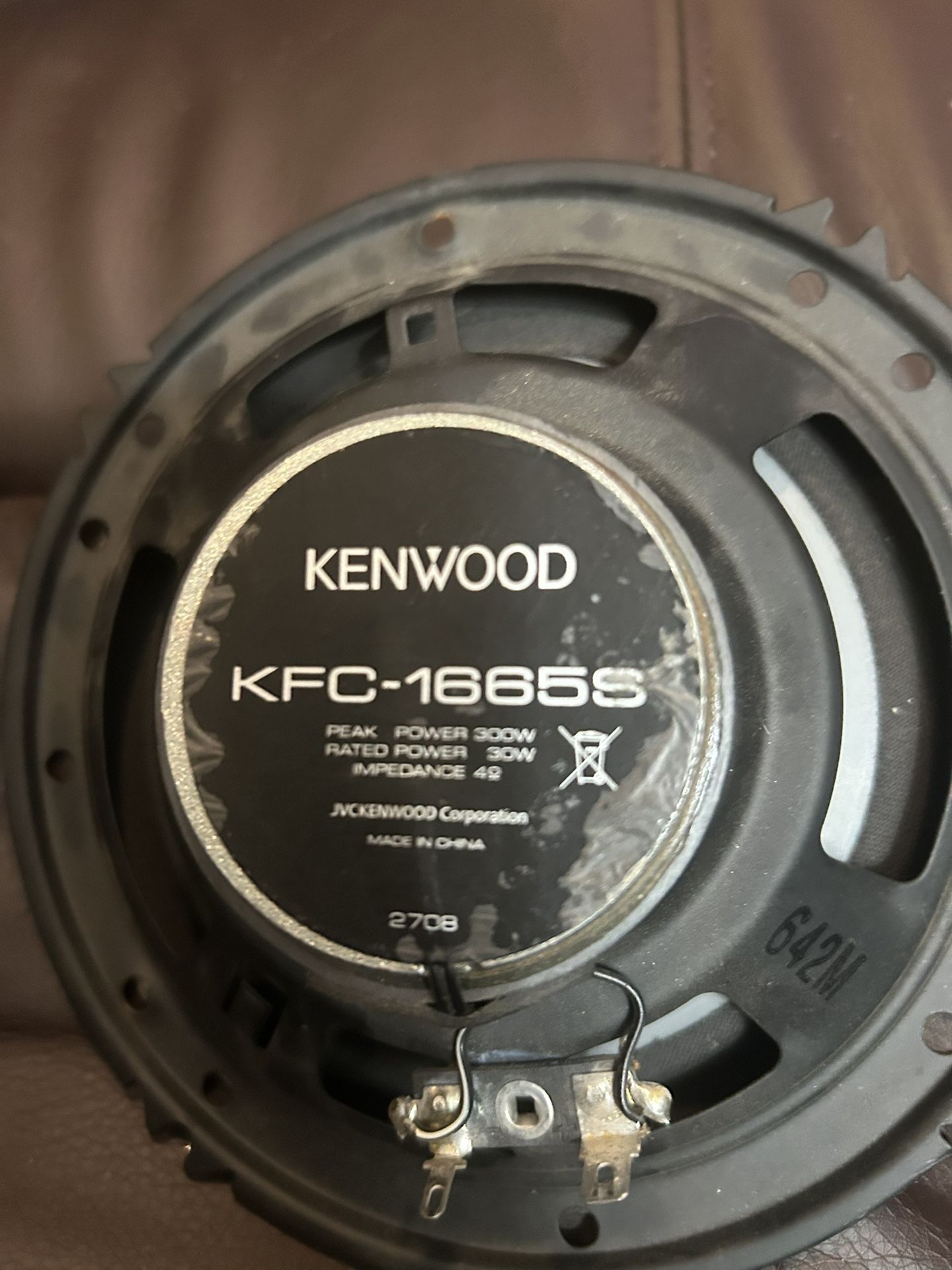 Kenwood 6 Inch Speakers 