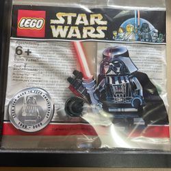 Lego Star Wars chrome Vader