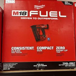 Milwaukee M18 Fuel 16 Gauge Angled Finishing Nailer 