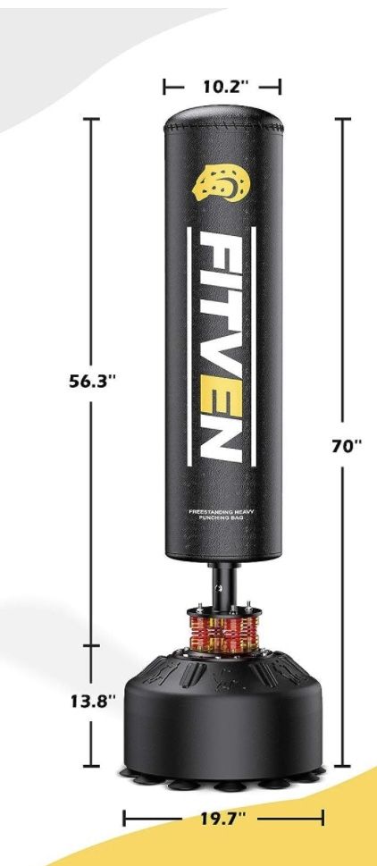 FITVEN Freestanding Punching Bag