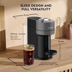 Nespresso Vertuo Next Coffee Maker and Espresso Machine by DeLonghi