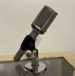 Customized Vintage Shure 589s Dynamic Microphone W/ Stand...Works PLEASE READ!!