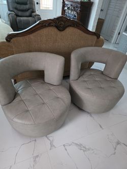 Butacas giratorias /accent chair