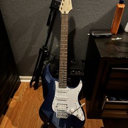  Yamaha PAC012 Electric Guitar Dark Blue Metallic