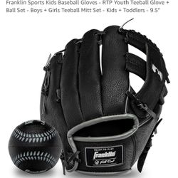 Franklin T-Ball 8.5 Baseball Glove-NEW