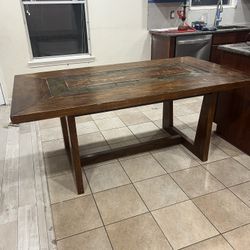 Big  Wood Dining Table 